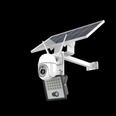 China 24 Hours Shooting GIENCO Outdoor Camping Portable 100w 200w 300w 400w Cctv Solar Flood Light With Camera for sale