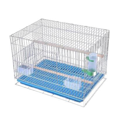 China Viable Cheap Pet Birdcage Stainless Steel Frame Large Livestock Birdcage Live House for sale