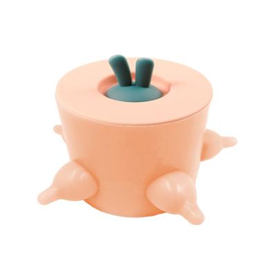 China Newborn Automatic Water Care Silicon Device Dog Feeder Stored Feeding Anti-clogging Animal Cup for sale