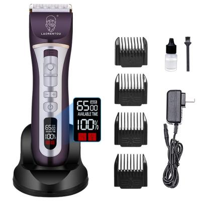 China Viable Wholesale Price LCD Display Safe and Durable Pet Hair Trimmer Machine Sets for Dogs Cats and Other Animals for sale