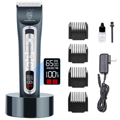 China Good quality lcd display durable and portable electric clipper for dog cat and other animal for sale