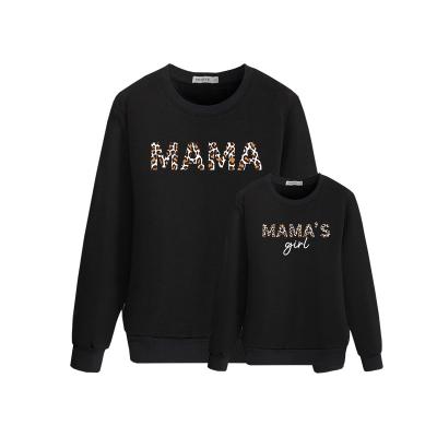 China QUICK DRY China sweater letter printing organic fashion kids clothes family-matching sweaters for sale