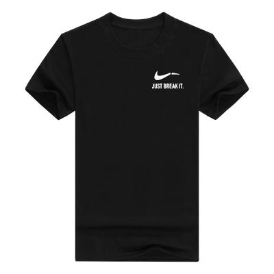 China 2021 Breathable Round Neck Simple Logo Letter Printing Short Sleeve Designer Sport Mens T-Shirt for sale