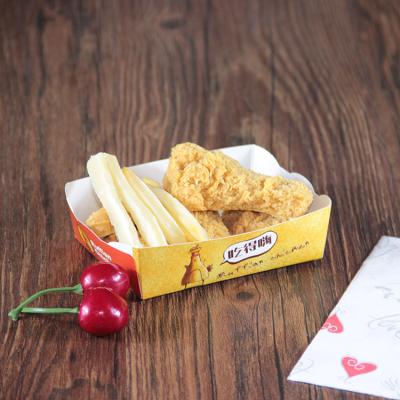 China Disposable Eco - Friendly Biodegradable French Fries Chicken Fish Nuggets for sale