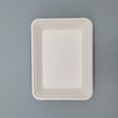 China Wholesale Disposable Biodegradable Sugar Cane Dishes For Supermarkets for sale