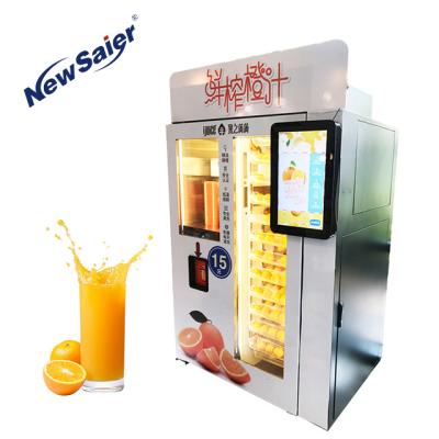 China Automatic fresh orange juice juicer vending machine for sale