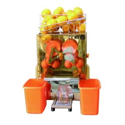 中国 high power orange juicer extractor machine with big fruit basket 販売のため