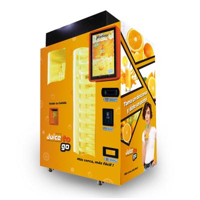 China Intelligent fresh orange juice vending machine automatic orange juice vending machine vending machines for sale