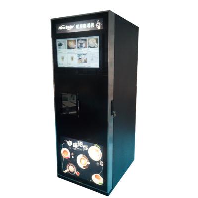 China Nayax payment coffee vending machine fully automatic coffee vending machine ice for sale