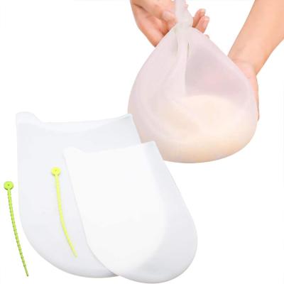 China Disposable Mixer Disposable Soft Bag Flour Bag Dough Silicone Dough Kneading Mixer For Bread Pastry Pizza Kitchen Tools for sale