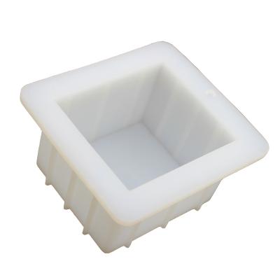 China Square 500ML Hot Viable Viable Making Silicone Mold Loaf Soap Making Mold DIY Handmade Soap Opener Silicone Soap Decoration for sale