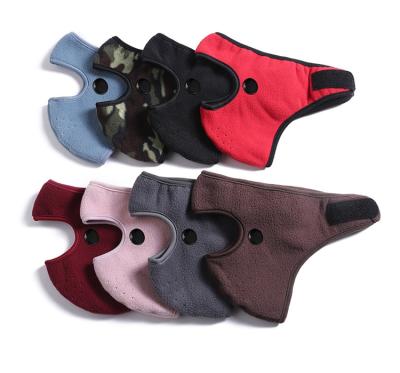 China Wholesale Breathable Breathable Winter Recycling Face Mask Protect Warm Reusable Ear Shield Fleece Dust Ear Protector Breathable Full Face Mask for sale