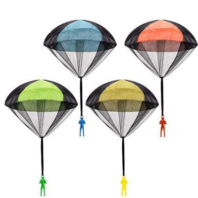 China 2021 Educational Hot Hand Parachute Toy Funny Parachute Outdoor Game Educational Toys Parachute Launch Mini Soldier Toy for sale