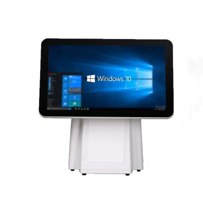 China NEW ERA ADVANCED TECHNOLOGY WINDOWS 32GB /64GB /128GB /256SSD SCALE 15 INCH CHINA POS MONITOR TOUCH SCREEN POS SYSTEM for sale