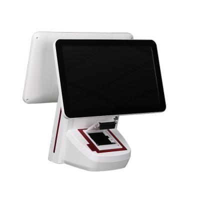 China Touch Screen I5 8G 128G POS Monitor All In One Price Checker Terminal Cashier Point Of Sale Machine 128GB SSD for sale