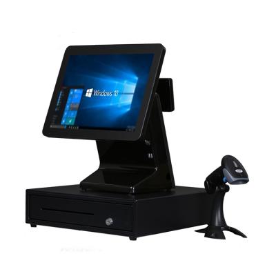 China I3 4G 64G touch POS touch screen cash register 15 inch POS system for restaurant 64G for sale