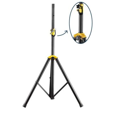 China VST-04Y Professional Audio Height Adjustable Floor Stand Tripod Speaker Stand Black for sale