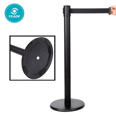 China Powder Coated 2/3/5m Base High Quality Powder Coated Retractable Belt Marine Stanchions for sale