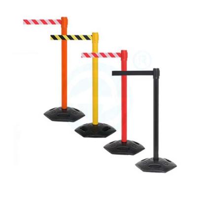 China PVC Factory Warehouse PVC Plastic Rubber Crowd Control Systems Align Racks With Belt for sale