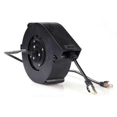 China Wholesale Home Appliance Power Black Auto Extension Retractable Cable Reels For Home Appliance for sale