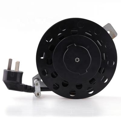 China Custom Home Appliance ABS Antifire Mini Auto Rewind Spring Home Appliance Cable Reel with 3 Pin Plug for sale