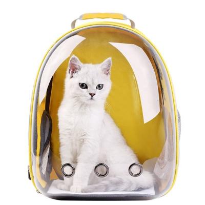 China Cat Backpack Bubble Space Capsule Bag Pet Carrier Breathable Traveling Polarized Outdoor Dyed Backpack for sale