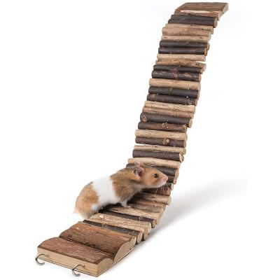 China Sustainable suspension bridge for hamsters, small pet ladder for sale