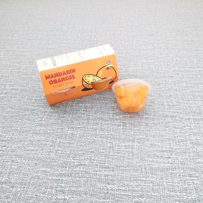 China Canned School 4oz Chinese Canned Orange Segment In Syrup for sale