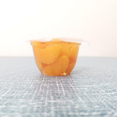 China 113g Fresh Oranges Segment Fruit Juice Pear Juice In Snack Cup for sale