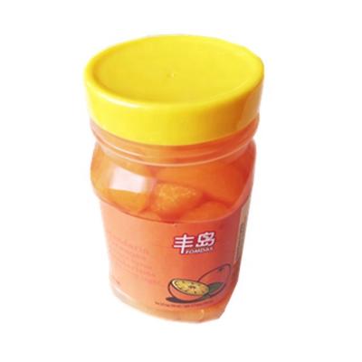 China Low Calorie 20oz Canned Canned Orange In Fruit Juice In Plastic Jars for sale