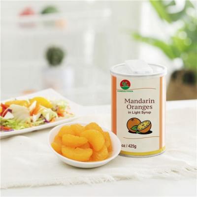 China 15oz canned canned fresh fruit satsuma tangerine in fruit juice in pear juice for sale