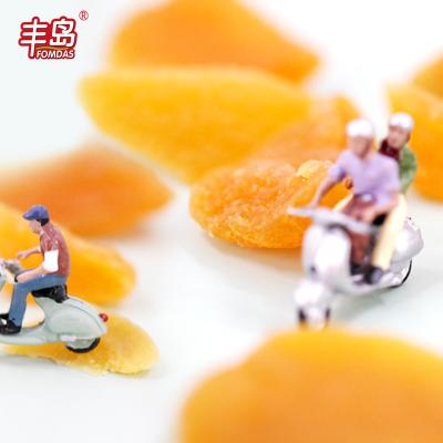 China Dried Iced Snacks Fruit 106g Preserved Dried Yellow Peach Pulp for sale