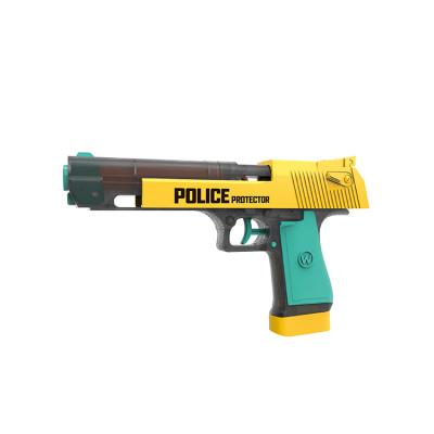 China Electronic Toy Promotion Kids Summer Outdoor Games Safety Gun Toys Foam Soft Bullet Water Gun Toy for sale