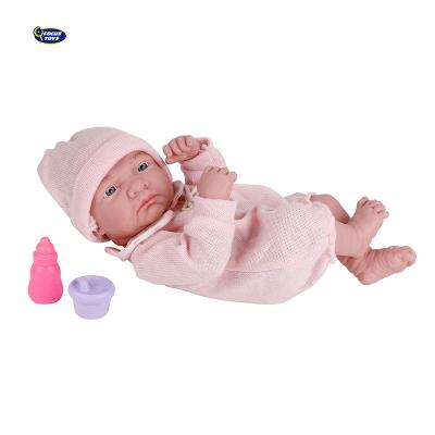 China Lovely Lifelike 14 Inch Silicone Reborn Baby Play Home - Doll Children's Room Pretend Toy for sale