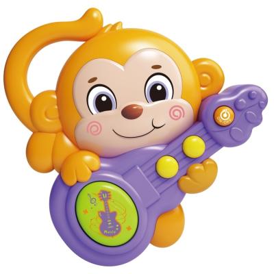 China High Quality Customized Baby Toy Cartoon Monkey Bass Music Toy With Light Kid Toy 17.50*4.50*15.5cm for sale