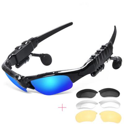 China Slim Smart Wireless Glasses Sun Glasses Headphone Sport Sunglasses Outdoor for sale