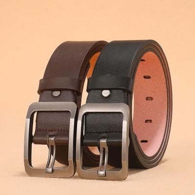 China Pu Brand Custom Factory Men Can Print Logo Belt Men Fashion Designer Belt Genuine PU Leather Belt for sale