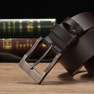 China ALLOY Factory wholesale belts leather menbelt casual Pin buckle High-end fashion belts for sale