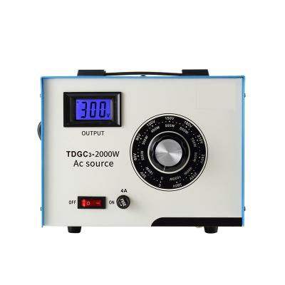 China SVC TDGC3-1000VA Home Plug and Play 0-300V AC Touch Single Phase Full Automatic Adjustable Voltage Regulator LCD Display for sale