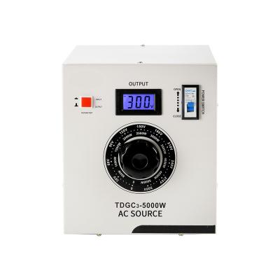 China SVC High Efficiency Single Phase 500W 0.5KVA AVR Automatic Voltage Regulator with LCD Screen for sale