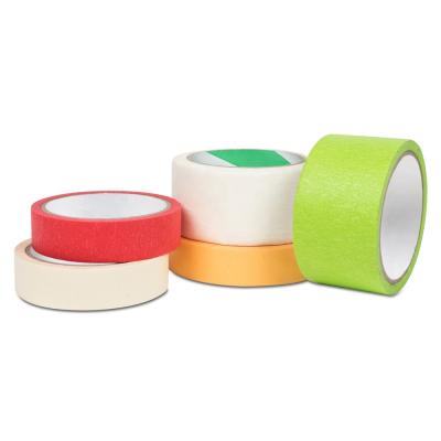 China 16 Years Factory Heat Resistant Paper Tape Free Samples High Quality Adhesive for sale