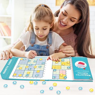 China Portable Magnetic Educational Intelligence Toys Math Toys Game Sudoku Design UCMD Interesting Book Sudoku for sale