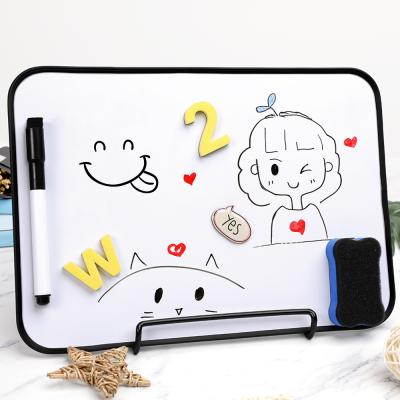 China 2021 Double-Sided Toy Drawing Board Dry Erase Children's Magnetic Whiteboard Calligraphy and Painting Mini Dry Erase Whiteboard for sale