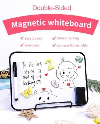 China Wipe Up Mini Children Students White Board Clear Double Sided Erase Lapboard Dry Whiteboard for sale