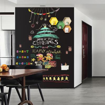 China Surface Matte Frosted Self Adhesive Decorative Chalkboard Customized Soft Dry Erase Magnetic Chalkboard For Wall for sale