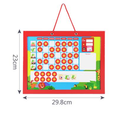 China Write Animal Design During Magnetic Kids Reward Chart For Kid Habit for sale