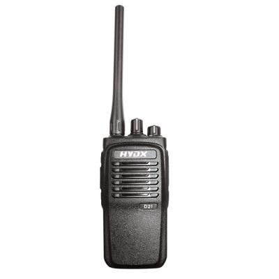 China HYDX D21 digital two way radio dmr mobile radio 1600 mah walkie talkie for sale