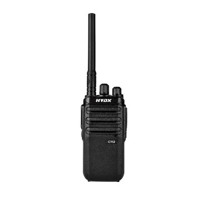 China HYDX-C112 Wired 16 Channels UHF Cheap Handheld Radio Walkie Talkie Font Free Scanner Takis 1200mAh for sale