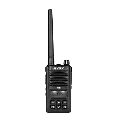 China CE/FCC Approval HYDX-A6 Analog Portable Walkie Talkie A6 for sale