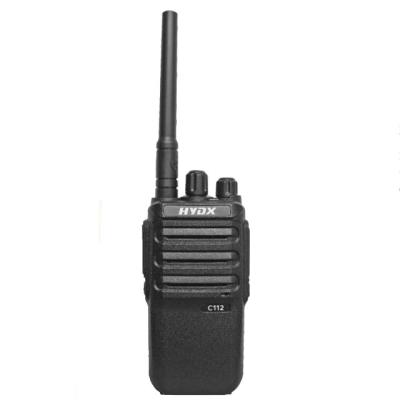 China HYDX-C112 Lowest Cost UHF 2W C112 Output Power Walkie Talkie for sale